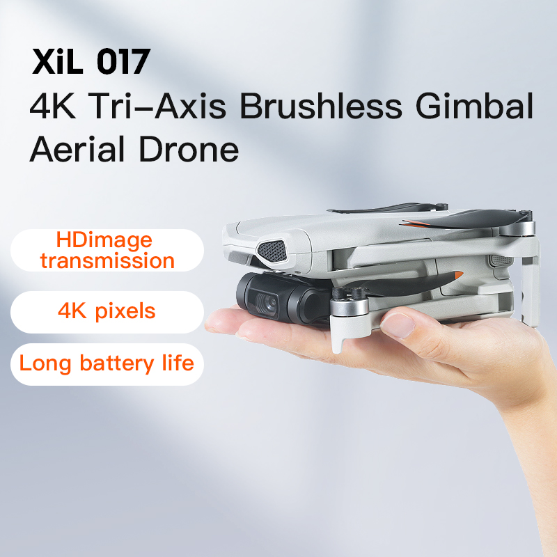 Drone Camera 4K - Drone professionnel 017S avec caméra 4KHD,