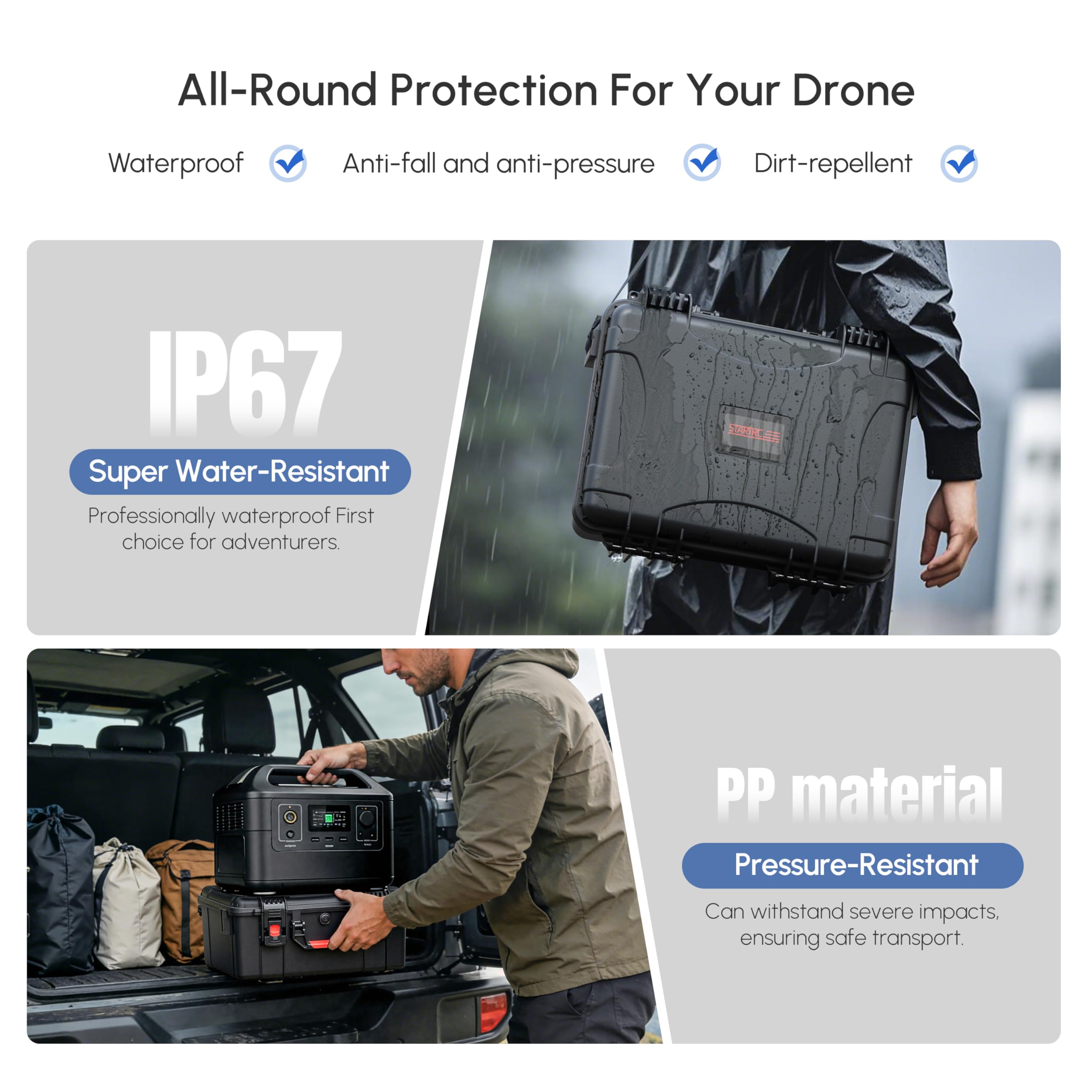 Étui rigide étanche pour DJI A - Drone Camera Case avis et prix