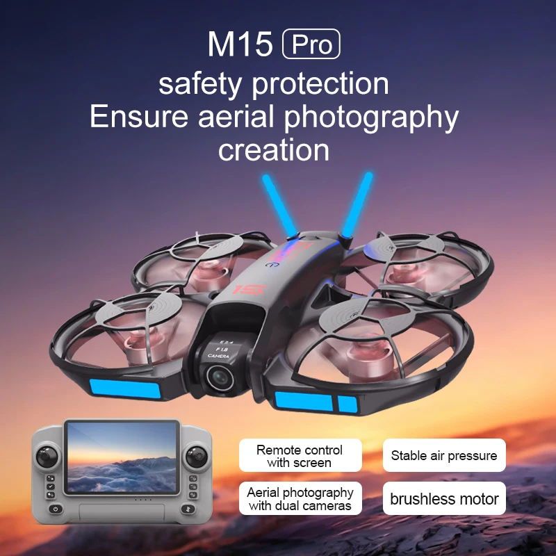 Nouveau drone FPV M15 2026 ave - Drone Camera Hd avis et prix
