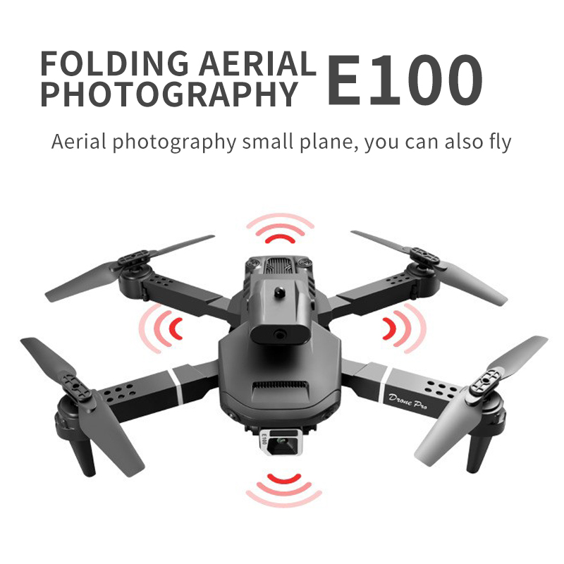 Mini Drone E100 à quatre côtés - Drone Camera 4K avis et prix